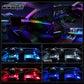 🔥50% OFF!!📢🚗✨ Car Interior LED Strip Atmosphere Lights Pro – Add a Custom Glow to Your Cabin, Easy to Fit & Great for Evening Drives 💡