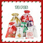 🎄 Christmas Gift Bags with Drawstring – Beautiful, Reusable & Ready to Fill. 50% Off. UK Stock