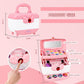 👑 LIMITED-TIME 50% OFF! 💖✨Non-Toxic Portable Kids Pretend Makeup Set, Washable Play