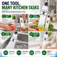 🚰🥗360°Rotating Faucet Filter, Splash-Proof Tap Water Purifier With Multi-Layer Filtration For Kitchen Sink💧
