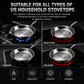 🍳 No Coating, No Compromise – Hand-Hammered Non-Stick Pan That Loves Metal Spatulas. 50% Off. UK Stock