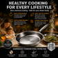 🍳 No Coating, No Compromise – Hand-Hammered Non-Stick Pan That Loves Metal Spatulas. 50% Off. UK Stock