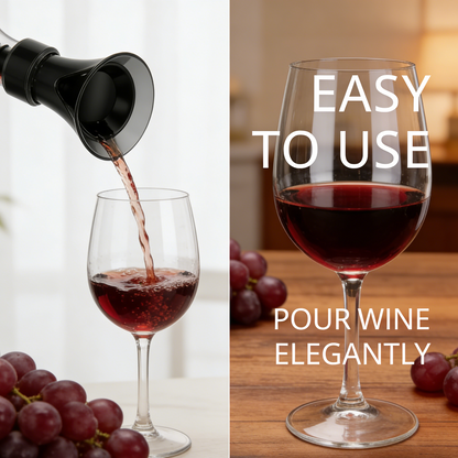✨ Stop Oxidation, Save Every Drop – Wine Preserver with Easy-Pump Vacuum & Airtight Stoppers. Half Price. Free UK Delivery
