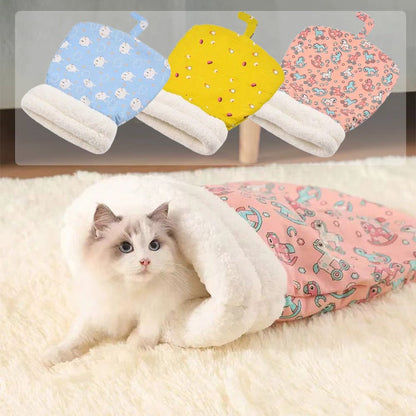 🔥50% OFF!!!⏰🐾 Cosy Plush Pet Nest for Cats & Dogs – Give Your Pet a Warm, Snuggly Spot to Curl Up, With a Machine-Washable Design for Easy Everyday Care 🎁
