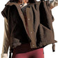 Women's Oversized Fuzzy Vest