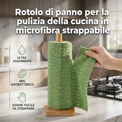 🔥50% OFF!!📢🧽 Tear, Wipe & Done Disposable Cleaning Sponges – No More Smelly Sponges, Quick & Clean Everyday Wiping 💚✨
