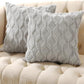 ⏳HOT SALE- 50%OFF!!🛋️Soft Plush Cushion Cover – Embroidered Geometric Diamond Pattern, Add Minimalist Cosy Charm to Sofa & Bed ✨