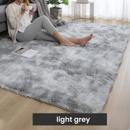 📢 50% OFF! 🌈 Gradient Plush Floor Mat – Ultra-Soft Non-Slip Washable Rug for Home 🛋️