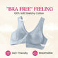 Comfortable Wireless Shaping Front-Fasten Bra