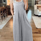 Plus Size Wide Leg Overalls Jumpsuit