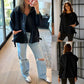 Women's Oversized Fuzzy Vest