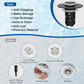 🔥 50% OFF 🔥 Hibbent Upgraded 3-in-1 Sink Drain Filter – Universal Pop-Up Stopper, Removable Stainless Steel Basket Hair Catcher & Anti-Clogging for Kitchen & Bathroom Sinks ✨