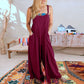 Plus Size Wide Leg Overalls Jumpsuit