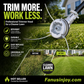Aluminium Trimmer Head for Grass Cutters & Weed Eaters 🗡️ Lighter, Tougher, Faster Cutting – A Pro-Grade Upgrade for Your Strimmer ✨