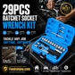 🧰 Every Spanner You’ll Ever Need. 29pc Multi-Size Socket Kit in a Portable Case. Half Price Today. Free UK Delivery