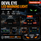 🚗👀 Solar Powered LED Car Warning Light | Catch All Eyes & Boost Driving Safety – Wireless, Auto-Sensing & Universal Fit ✨