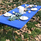 ✨ Sleek Look, Zero Creases – Reusable Spandex Table Cover for Dining & Garden. Half Price. Free UK Delivery