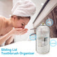 🚿 Save Counter Space & Keep Brushes Clean – Wall-Mountable Toothbrush Holder. Free UK Delivery