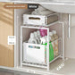 📢🔥50% OFF! 📦2-Tier Pull-Out Shelf – Double Storage & Easy Reach, Make Your Cupboards Tidy & Accessible 🔄💪