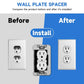 🛠️ Perfect Alignment in Seconds – Wall Plate Spacers That Fill the Gap. Fits Standard UK Back Boxes. Free UK Delivery