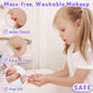 👑 LIMITED-TIME 50% OFF! 💖✨Non-Toxic Portable Kids Pretend Makeup Set, Washable Play