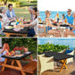 ✨ Sleek Look, Zero Creases – Reusable Spandex Table Cover for Dining & Garden. Half Price. Free UK Delivery
