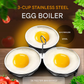 🥚 Perfect Eggs Every Morning – 304 Stainless Steel Egg Cooker, Easy-Release & Dishwasher Safe. 50% Off. UK Stock