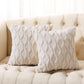 ⏳HOT SALE- 50%OFF!!🛋️Soft Plush Cushion Cover – Embroidered Geometric Diamond Pattern, Add Minimalist Cosy Charm to Sofa & Bed ✨