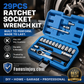 🧰 Every Spanner You’ll Ever Need. 29pc Multi-Size Socket Kit in a Portable Case. Half Price Today. Free UK Delivery