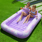 Sloosh-L/XL Inflatable Tanning Pool Lounge Float With Cup Holder, 70“X46”/85″ x 57″ Extra Large Pool Floats Adult with Pillow, 4 in 1 Suntan Tub Raft Floatie, Sunbathing Bed Lounge for Water Blow Up Kids Ball Pit Party Gifts, inflatable Sofa Swimming