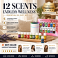 🌸 Freshen Any Room in Seconds. 12 Bottles of Mood-Boosting, Water-Soluble Oils. Just Add Water. Free UK Delivery