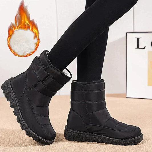 🎁Christmas Gift Ideas🎁Women's Waterproof Non-slip Warm Ankle Snow Boots