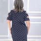 Women's Polka Dot Off Shoulder Dress