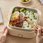 Multifunctional Electric Lunch Box Food Heater with Handle