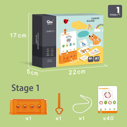 Logic Key Educational Toy Set for Children