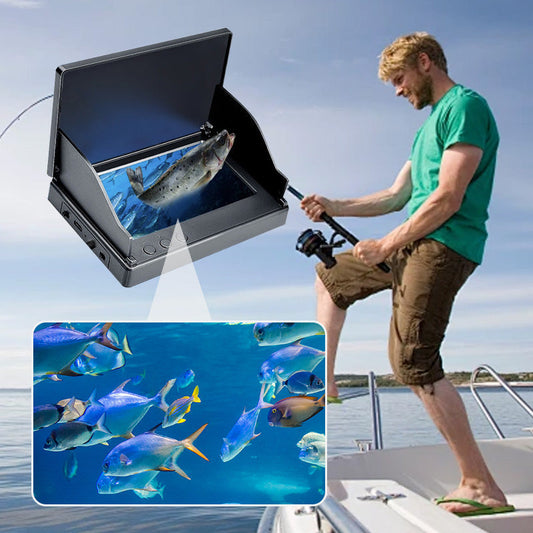 Fish Finder with HD Display & Transducer