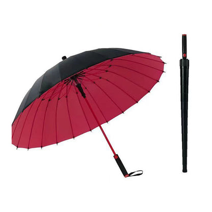 Self-Retractable Weather-Resistant Umbrella with Waterproof Cover