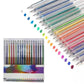✨ Smooth, Sparkly, Fun – Glitter Gel Pen Set for Notes, Journals & Crafts.