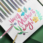 ✨ Smooth, Sparkly, Fun – Glitter Gel Pen Set for Notes, Journals & Crafts.