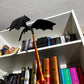 🐉 A Dragon Lives in Your Bookshelf – LED Book Nook with Flying Dragon & Warm Glow. 50% Off. UK Stock