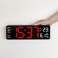 🌙 Auto-Dim, Always Readable – 16" Wall Clock with Room Temperature Display. Free UK Delivery