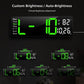 🌙 Auto-Dim, Always Readable – 16" Wall Clock with Room Temperature Display. Free UK Delivery