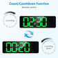 🌙 Auto-Dim, Always Readable – 16" Wall Clock with Room Temperature Display. Free UK Delivery