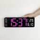 🌙 Auto-Dim, Always Readable – 16" Wall Clock with Room Temperature Display. Free UK Delivery