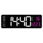 🌙 Auto-Dim, Always Readable – 16" Wall Clock with Room Temperature Display. Free UK Delivery