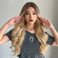💇Gorgeous Fluffy Long Curly Wig – Natural, Comfortable & Adjustable!