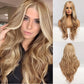 💇Gorgeous Fluffy Long Curly Wig – Natural, Comfortable & Adjustable!