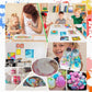 🌊🎨The Hottest Art Trend of 2025!🎨 Water Marbling Paint Art Kit - Inspire Creativity, Endless Fun!