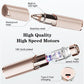 💁♀️ Smooth Skin, Zero Pain – 2-in-1 Facial Hair Remover & Brow Trimmer. Gentle for Sensitive Skin. 50% Off. UK Stock