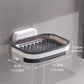 🎁New Arrivals 50% OFF🧼No-Drill Fast-Draining Soap Tray – Keep Soap Dry Instantly, Wall-Mounted Self-Draining Soap Holder for Shower, Bathroom & Kitchen Sink ✨